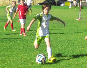 Activity academy shooting practice, soccer fun