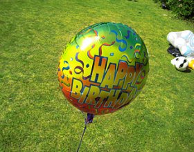 Birthday soccer party, birthday balloon, soccer birthday