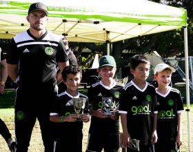 Soccer camp, soccer children's camp